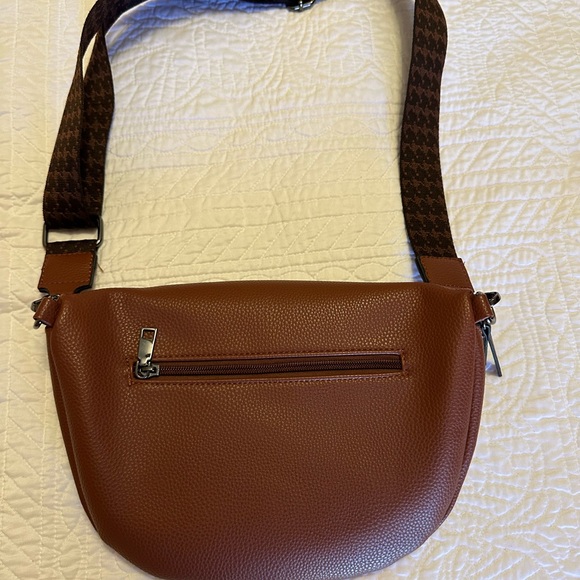 Brown Leather Crossbody Bag - Picture 5 of 8